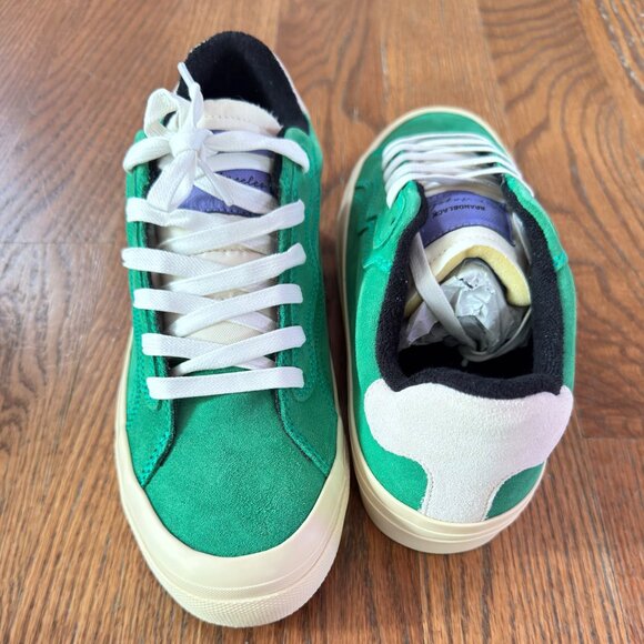 Brandblack Los Angeles Suede Sneakers Kelly Green Men’s 7.5 – New in Box, Retro - Picture 12 of 14